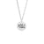 Girl Mom Charm Necklace Set In Sterling Silver
