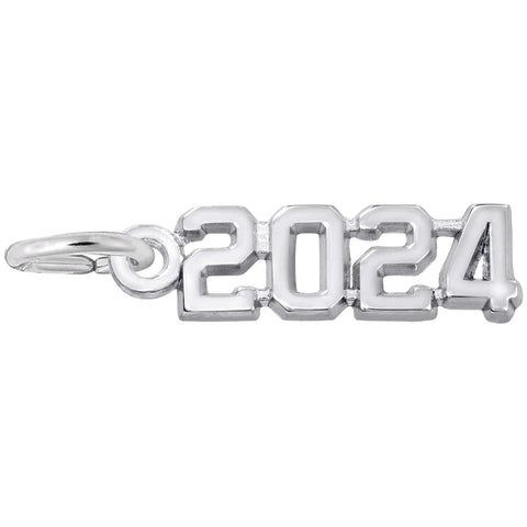 2024 Charm In Sterling Silver