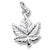 Maple Leaf charm in Sterling Silver hide-image