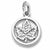 Maple Leaf charm in 14K White Gold hide-image
