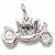 Royal Carriage charm in 14K White Gold hide-image