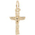 Totem Pole Charm in Yellow Gold Plated