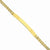 14K Yellow Gold Two Strand Rope Id Bracelet