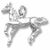 Horse charm in Sterling Silver hide-image