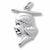 Graduation charm in Sterling Silver hide-image