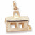School charm in Yellow Gold Plated hide-image