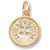 Cute As A Button charm in Yellow Gold Plated hide-image