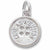 Cute As A Button charm in 14K White Gold hide-image