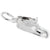 Baby Shoe Charm In 14K White Gold
