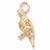 Parrot charm in Yellow Gold Plated hide-image