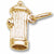 Hydrant charm in Yellow Gold Plated hide-image