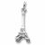 Eiffel Tower charm in Sterling Silver
