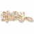 Music Staff charm in Yellow Gold Plated hide-image