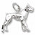 Boxer Dog charm in 14K White Gold hide-image