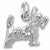 Scottie Dog charm in Sterling Silver hide-image