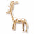 Buck charm in Yellow Gold Plated hide-image