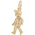 Boy Charm in Yellow Gold Plated
