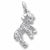 Lamb charm in Sterling Silver hide-image
