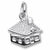 House charm in 14K White Gold hide-image
