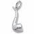 Pipe charm in Sterling Silver hide-image