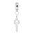 Key charm dangle bead in Sterling Silver hide-image