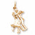 Dancers charm in Yellow Gold Plated hide-image
