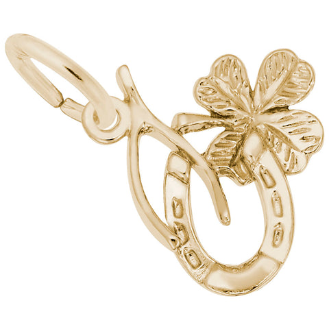 Good Luck Charm in Yellow Gold Plated