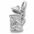 Stein charm in Sterling Silver hide-image