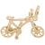 Bicycle Charm In Yellow Gold