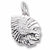 Indian charm in 14K White Gold hide-image
