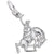 Cowboy Charm In Sterling Silver