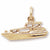 Boat charm in Yellow Gold Plated hide-image