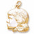 Girl Charm in 10k Yellow Gold hide-image