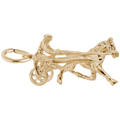 Trotter Charm In Yellow Gold
