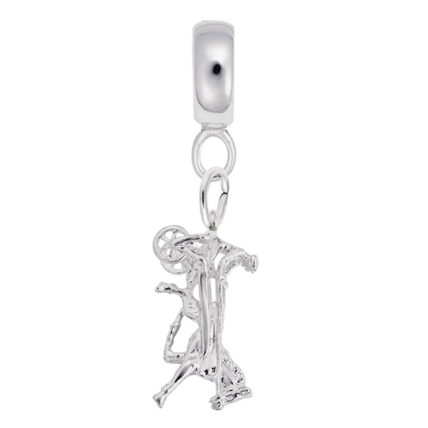 Trotter Charm Dangle Bead In Sterling Silver