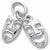 Comedy/Tragedy charm in 14K White Gold hide-image