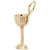 Chalice Charm in Yellow Gold Plated