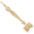 Gavel Charm in Yellow Gold Plated