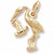 Stork charm in Yellow Gold Plated hide-image