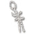 Ice Skater charm in Sterling Silver hide-image