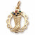 Christmas Stocking charm in Yellow Gold Plated hide-image