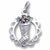 Christmas Stocking charm in 14K White Gold hide-image