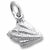 Conch Shell charm in 14K White Gold hide-image