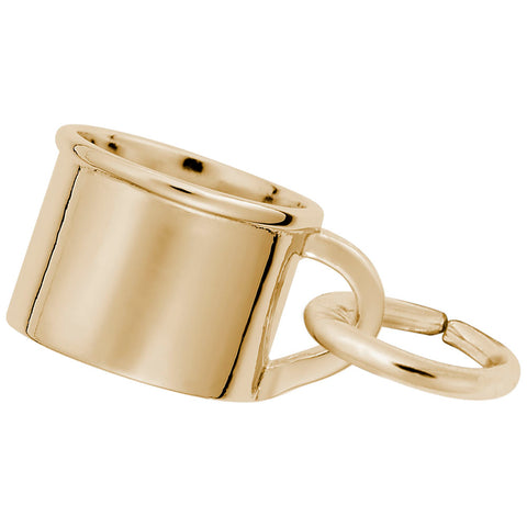 Baby Cup Charm In Yellow Gold