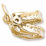False Teeth charm in Yellow Gold Plated hide-image