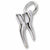 Tooth charm in Sterling Silver hide-image