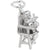 Highchair Charm In Sterling Silver