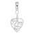 I Love You Charm Dangle Bead In Sterling Silver