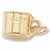 Baby Cup charm in Yellow Gold Plated hide-image