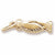Clasped Hands charm in Yellow Gold Plated hide-image